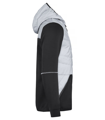 Clique Utah Men's Jacket | Lightly Padded | Hooded | Reflective or Black | XS-3XL