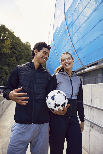 Clique Utah Men's Jacket | Lightly Padded | Hooded | Reflective or Black | XS-3XL