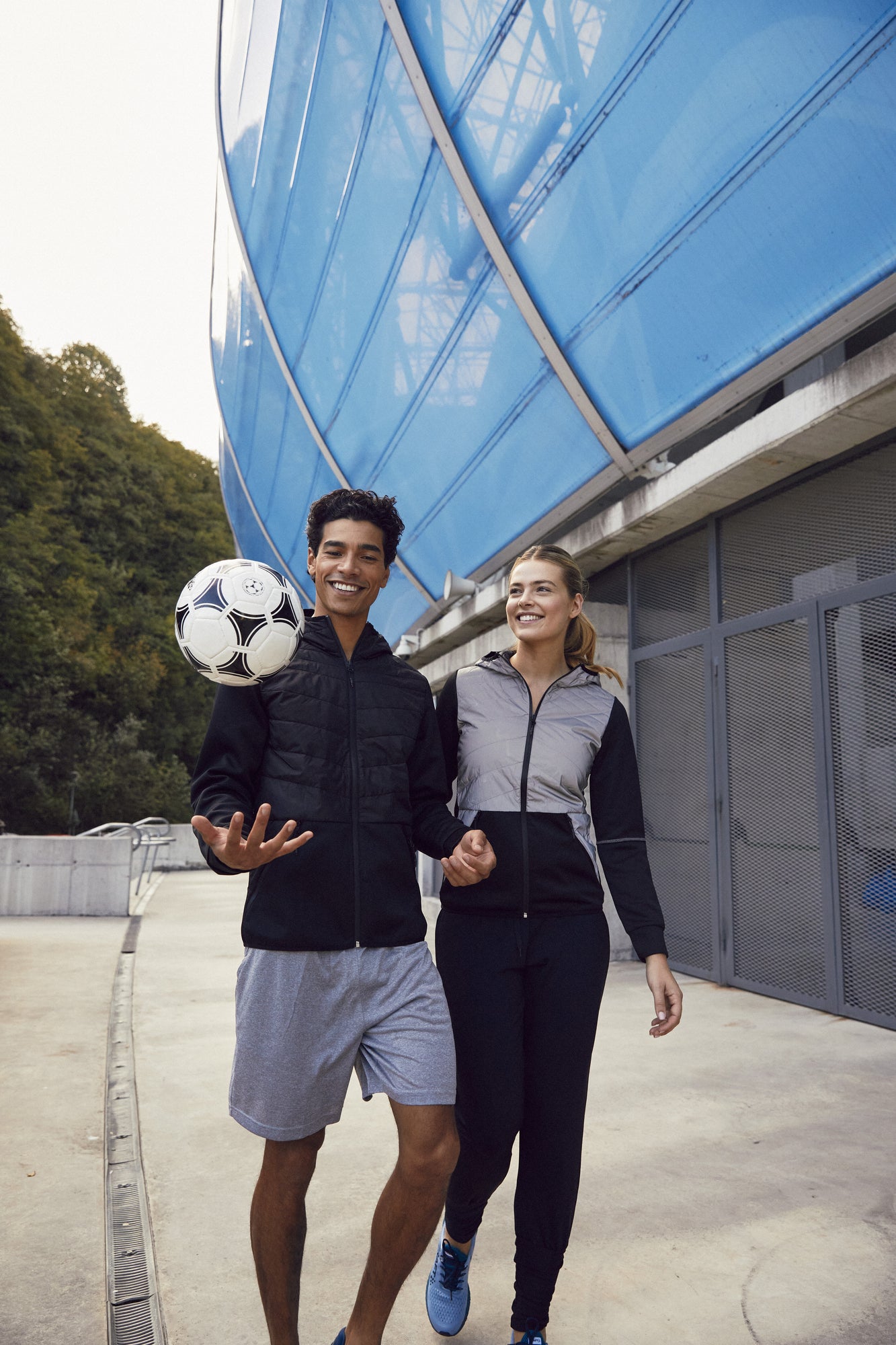 Clique Utah Men's Jacket | Lightly Padded | Hooded | Reflective or Black | XS-3XL