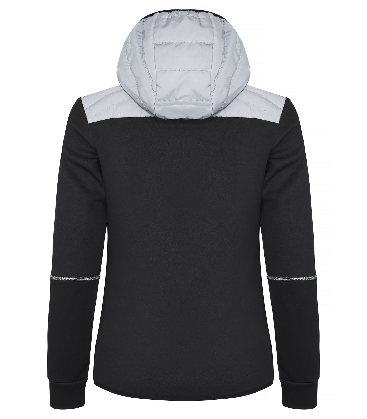 Clique Utah Ladies Jacket | Lightly Padded | Hooded | Reflective or Black | XS-2XL