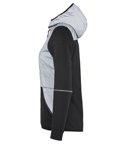 Clique Utah Ladies Jacket | Lightly Padded | Hooded | Reflective or Black | XS-2XL