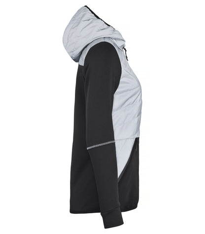Clique Utah Ladies Jacket | Lightly Padded | Hooded | Reflective or Black | XS-2XL