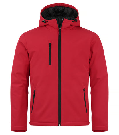 Clique Padded Men's Softshell Jacket | Hooded | Waterproof | Microfleece | 6 Colours | XS-4XL