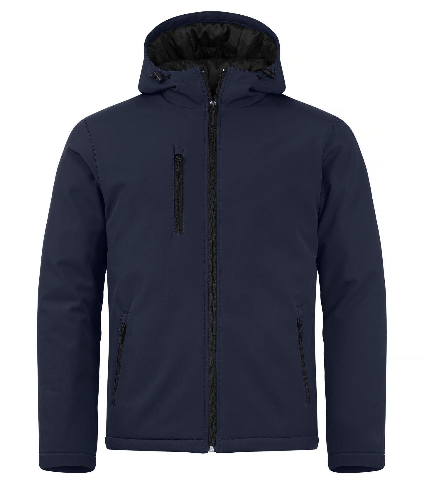 Clique Padded Men's Softshell Jacket | Hooded | Waterproof | Microfleece | 6 Colours | XS-4XL