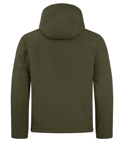 Clique Padded Men's Softshell Jacket | Hooded | Waterproof | Microfleece | 6 Colours | XS-4XL