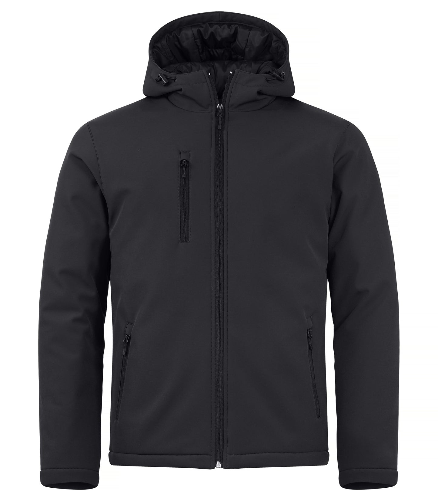 Clique Padded Men's Softshell Jacket | Hooded | Waterproof | Microfleece | 6 Colours | XS-4XL