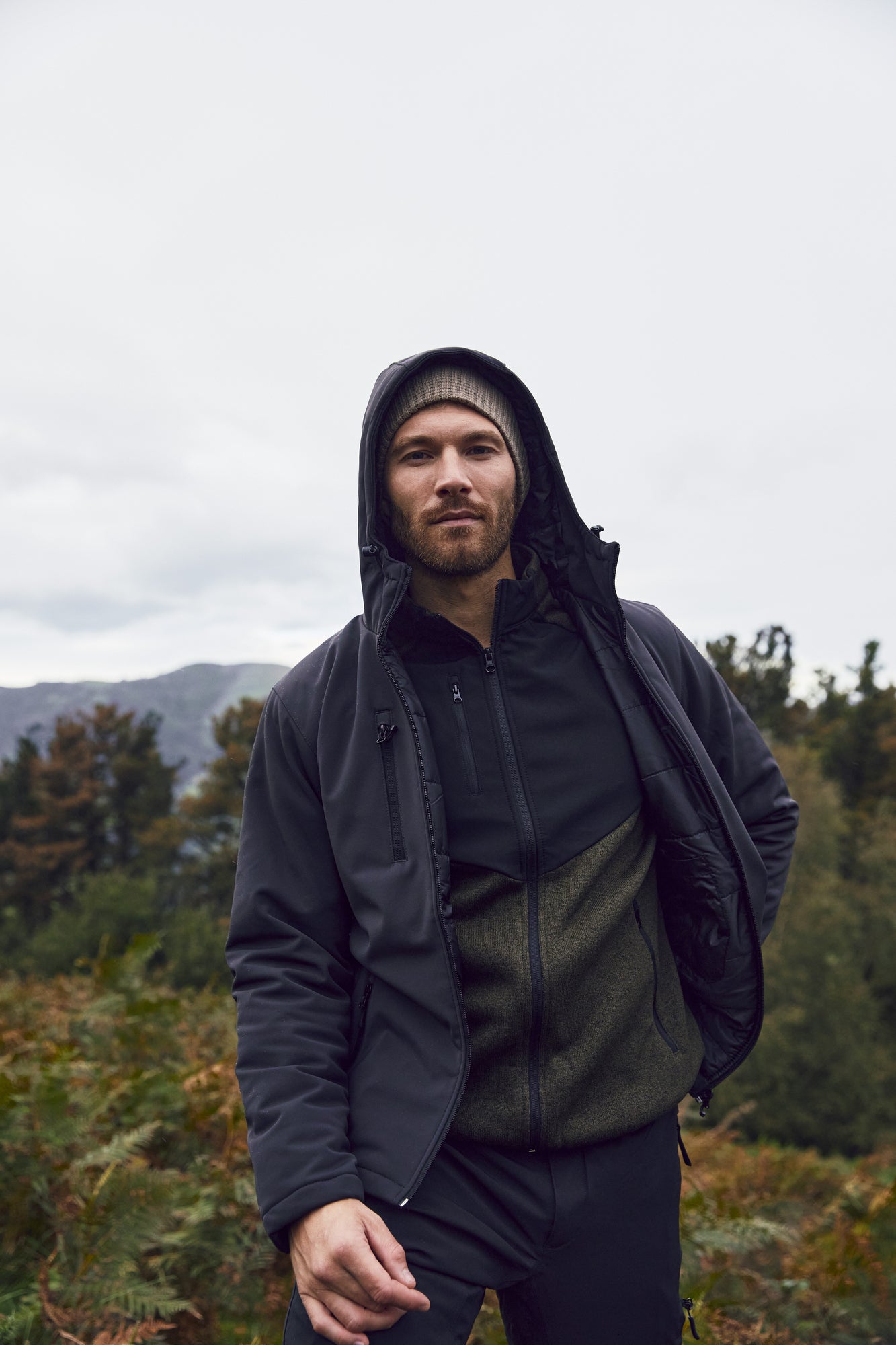 Clique Padded Men's Softshell Jacket | Hooded | Waterproof | Microfleece | 6 Colours | XS-4XL