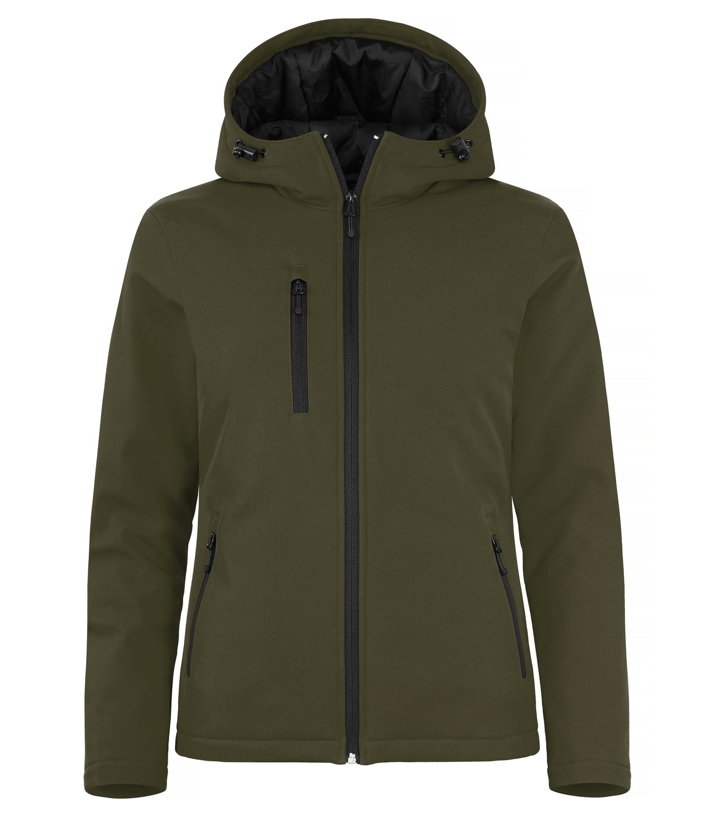 Clique Padded Ladies Softshell Jacket | Hooded | Waterproof | Microfleece | 6 Colours | XS-2XL