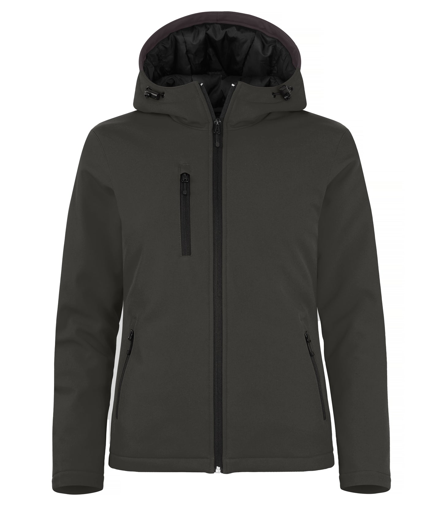 Clique Padded Ladies Softshell Jacket | Hooded | Waterproof | Microfleece | 6 Colours | XS-2XL
