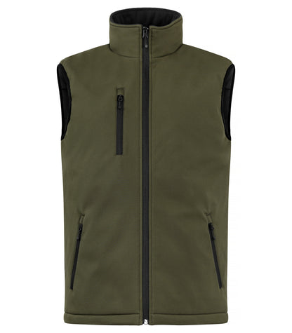 Clique Men's Padded Softshell Gilet | Waterproof | Microfleece | 6 Colours | XS-4XL