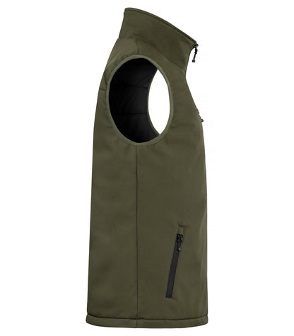 Clique Men's Padded Softshell Gilet | Waterproof | Microfleece | 6 Colours | XS-4XL