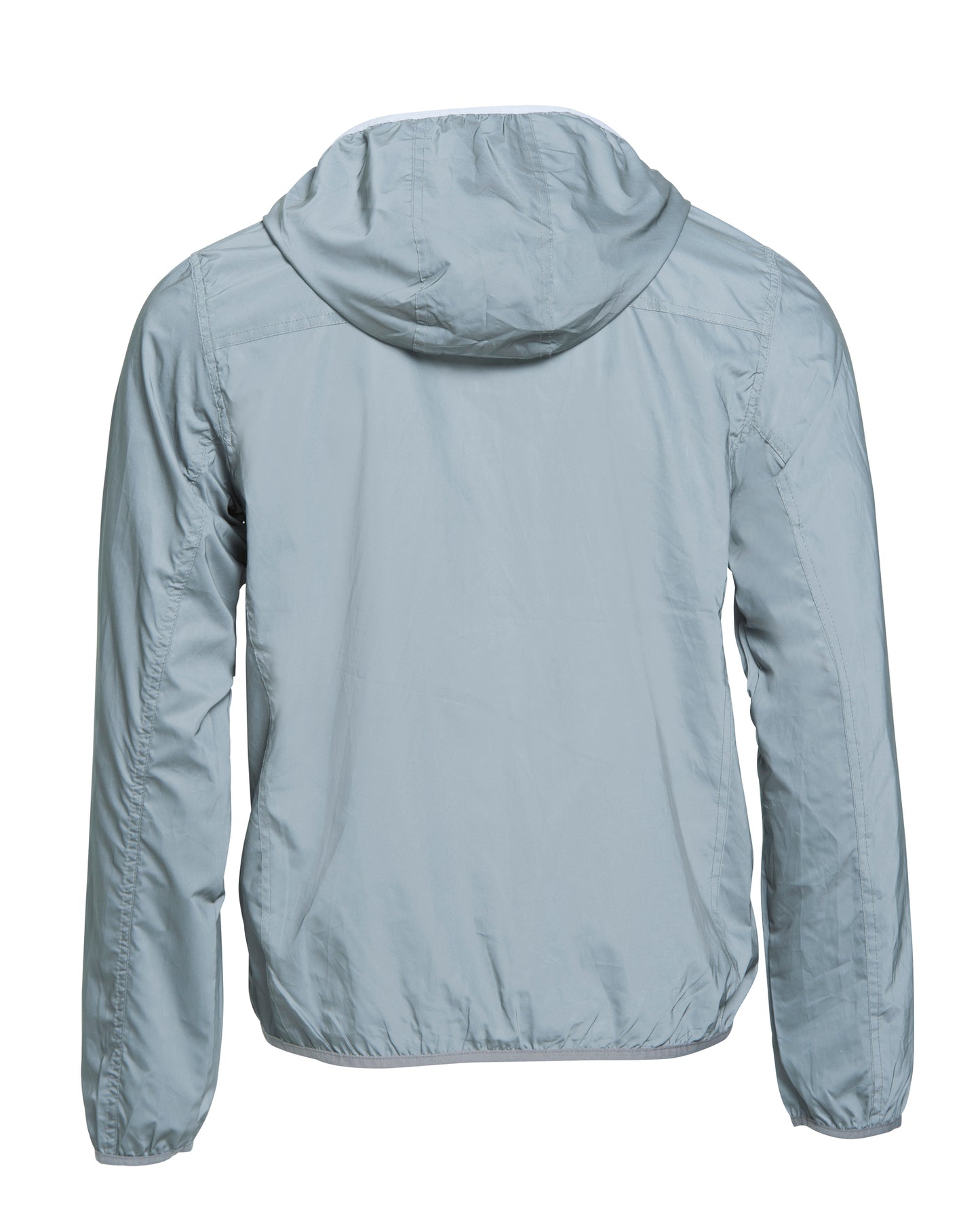 Clique Hardy Windbreaker Jacket | Reflective | Unisex | Hood | Mesh Lining | Grey | XS-3XL