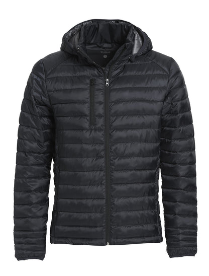 Clique Hudson Men's Puffer Jacket | Lightweight | Detachable Hood | 5 Colours | XS-3XL