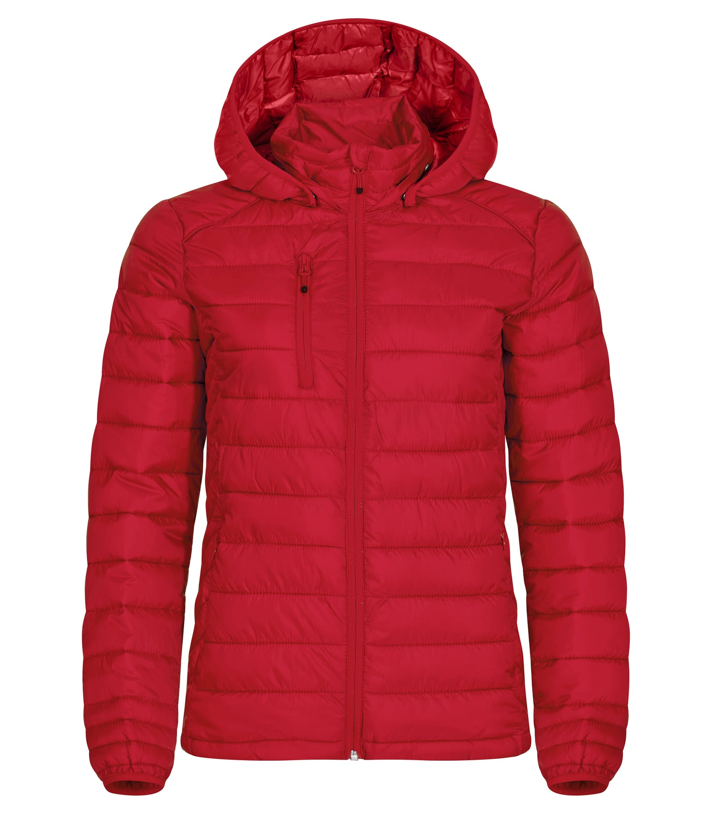 Clique Hudson Ladies Puffer Jacket | Lightweight | Detachable Hood | 5 Colours | XS-2XL