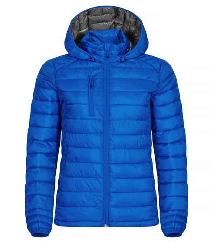 Clique Hudson Ladies Puffer Jacket | Lightweight | Detachable Hood | 5 Colours | XS-2XL