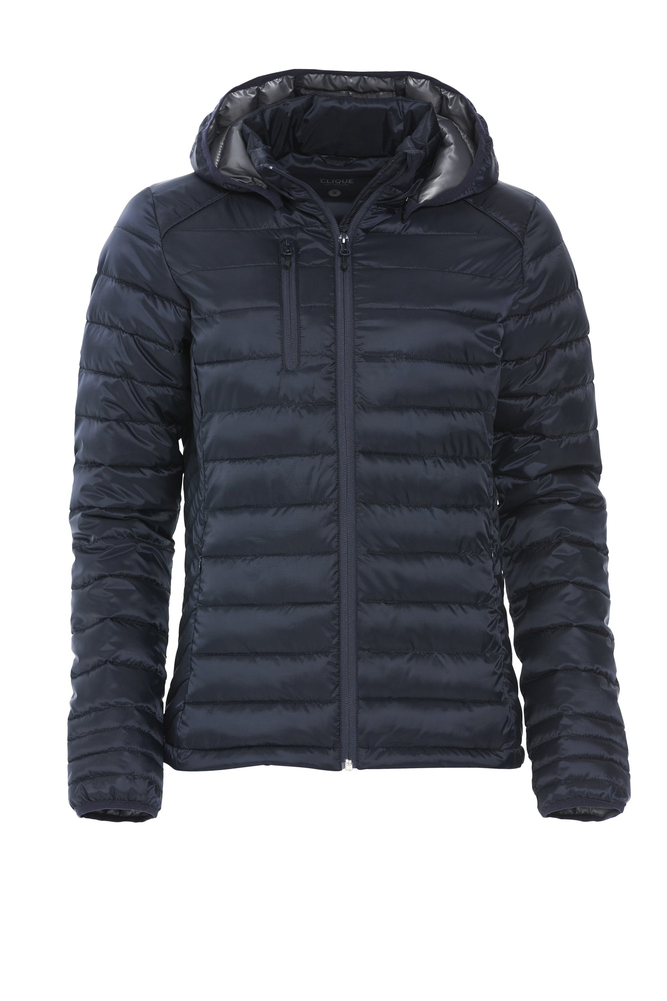 Clique Hudson Ladies Puffer Jacket | Lightweight | Detachable Hood | 5 Colours | XS-2XL