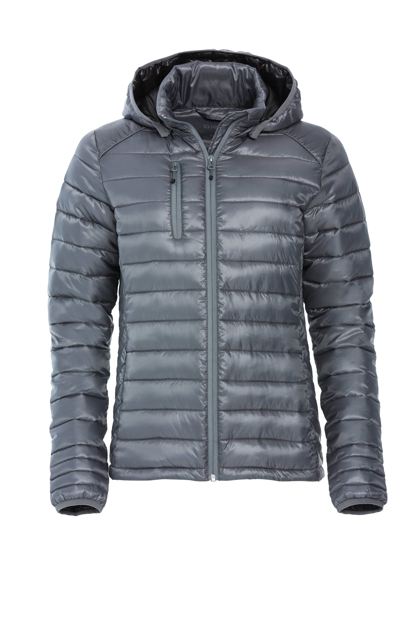 Clique Hudson Ladies Puffer Jacket | Lightweight | Detachable Hood | 5 Colours | XS-2XL