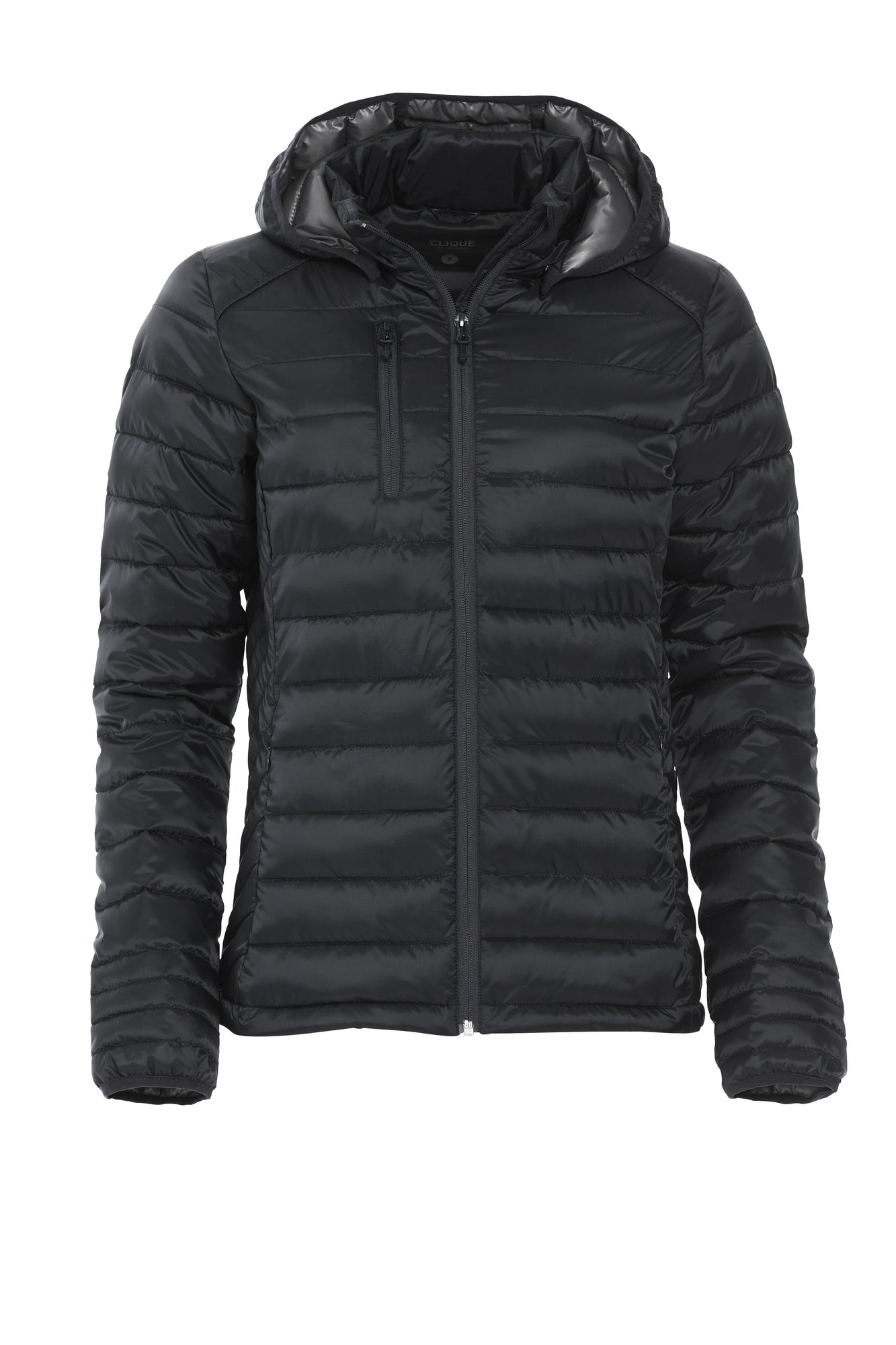 Clique Hudson Ladies Puffer Jacket | Lightweight | Detachable Hood | 5 Colours | XS-2XL