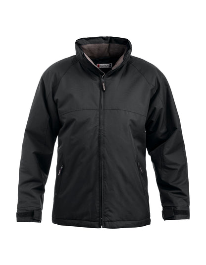 Clique Cincinnati Men's Jacket | Padded Jacket | Foldaway Hood | Black | XS-4XL