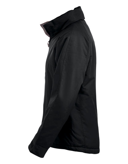 Clique Cincinnati Men's Jacket | Padded Jacket | Foldaway Hood | Black | XS-4XL