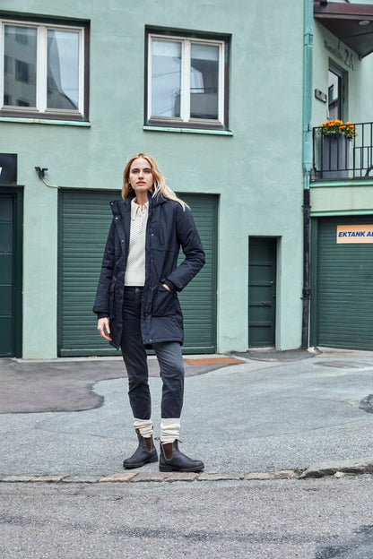 Clique Lindy Ladies Padded Parka Coat | Waterproof | Hood | Breathable | Black | XS-2XL