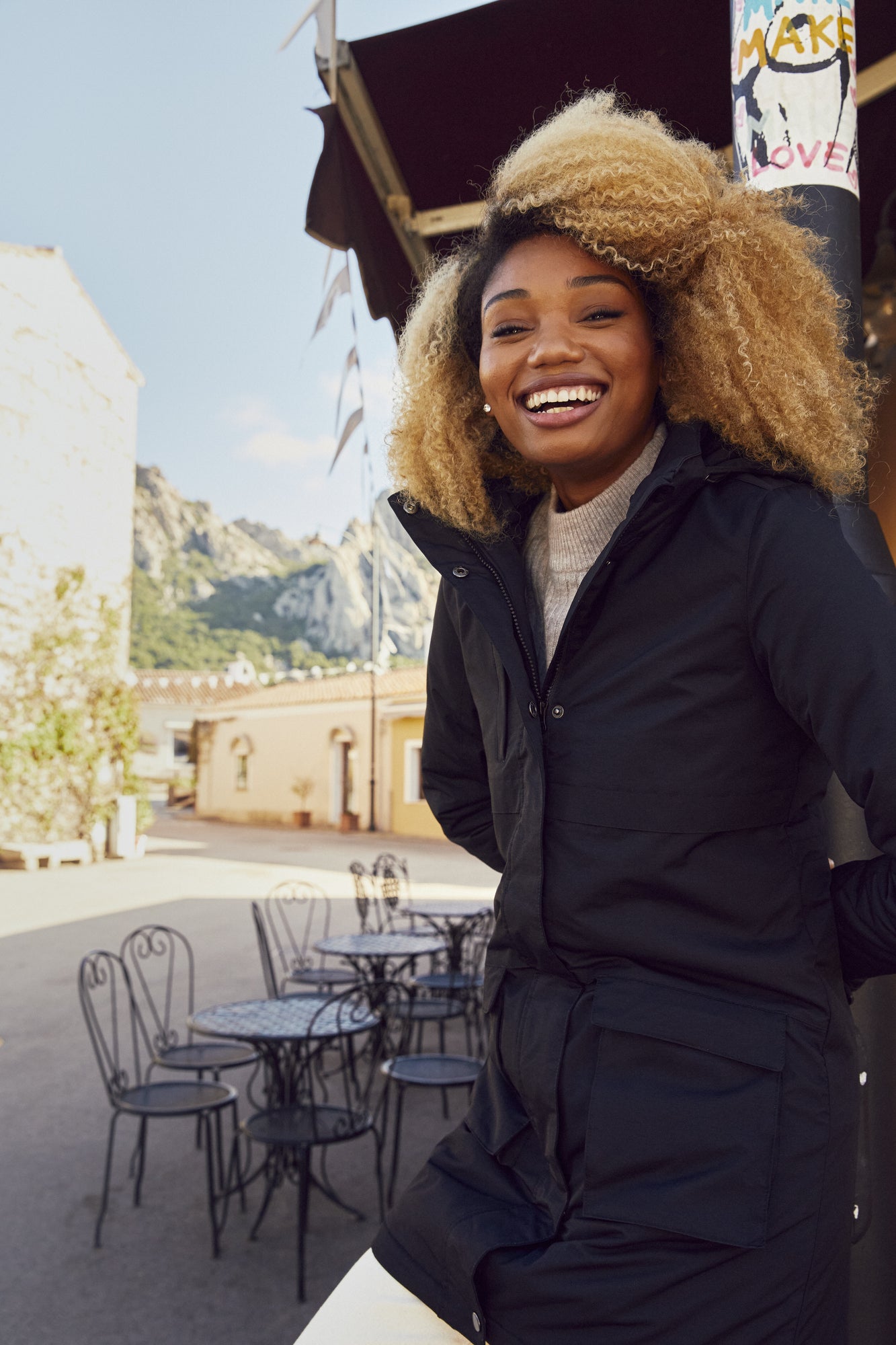 Clique Lindy Ladies Padded Parka Coat | Waterproof | Hood | Breathable | Black | XS-2XL