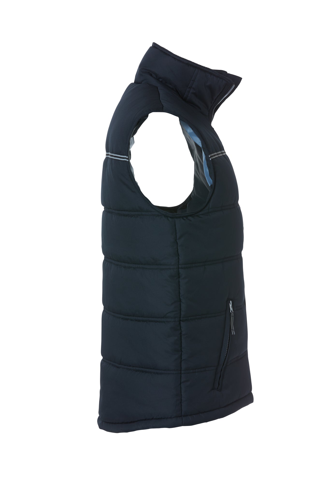 Clique Weston Padded Gilet | Unisex Body Warmer | Reflective Stripe | 2 Colours | XS-3XL