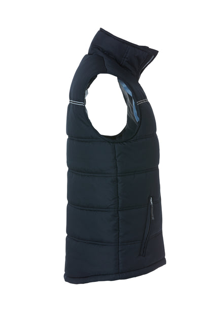 Clique Weston Padded Gilet | Unisex Body Warmer | Reflective Stripe | 2 Colours | XS-3XL