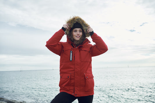 Clique Malamute Heavy Expedition Parka | Winter Coat | Unisex | Red or Black | XXS-3XL