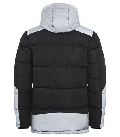Clique Dumas Men's Padded Winter Coat | Waterproof Softshell | Black with Reflective | XS-3XL