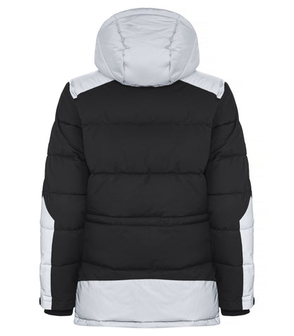 Clique Dumas Ladies Padded Winter Coat | Waterproof Softshell | Black with Reflective | XS-2XL