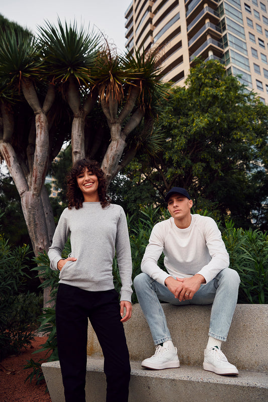 Clique Premium Organic Cotton Men's Roundneck Sweatshirt | Sweater | 5 Colours | XS-3XL