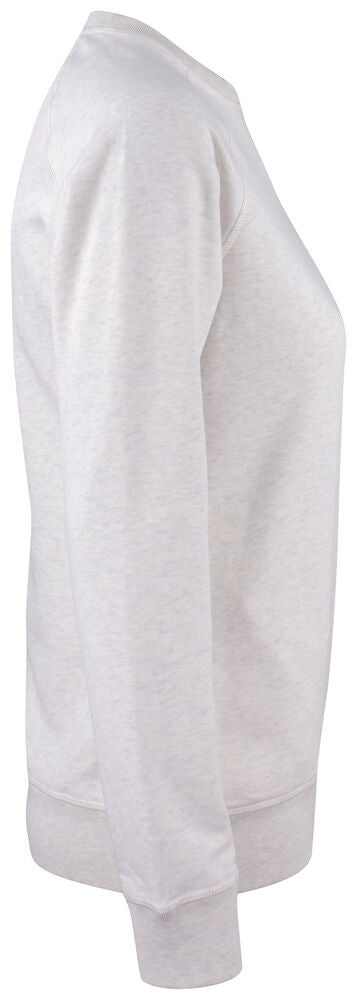 Clique Premium Organic Cotton Ladies Roundneck Sweatshirt | Sweater | 5 Colours | XS-2XL - Sweatshirt - Logo Free Clothing