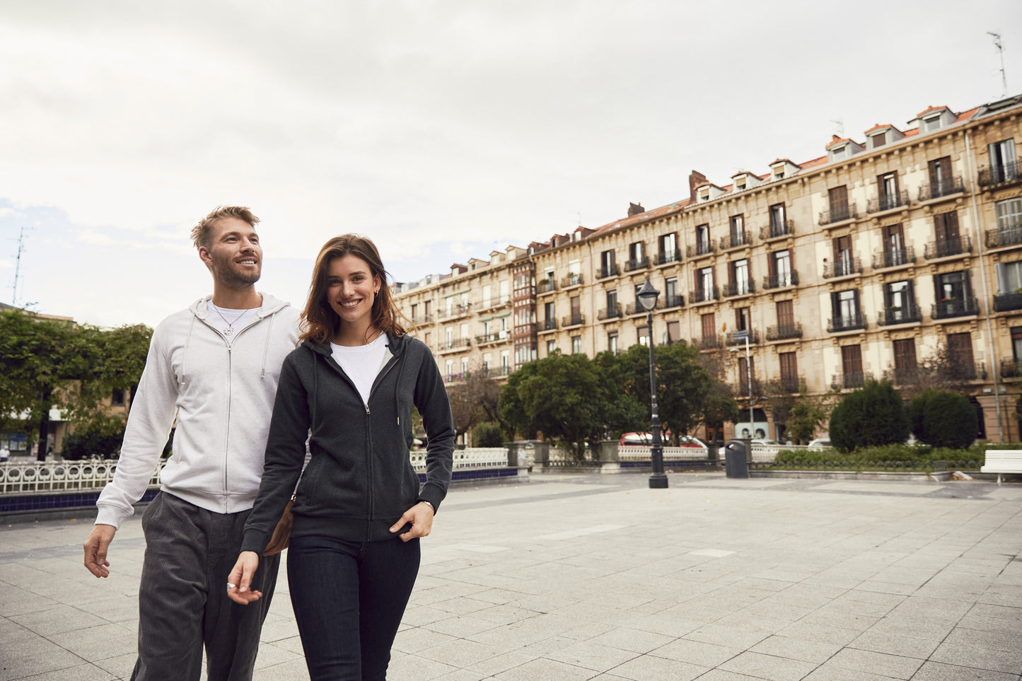 Clique Premium Organic Cotton Men's Zip-Up Hoodie | Hooded Jacket | 5 Colours | XS-3XL