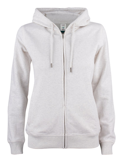 Clique Premium Organic Cotton Ladies Zip-Up Hoodie | Hooded Jacket | 5 Colours | XS-2XL