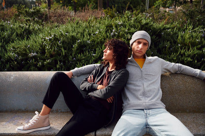 Clique Premium Organic Cotton Men's Zip Sweatshirt | Full Zip Sweater | 5 Colours | XS-3XL