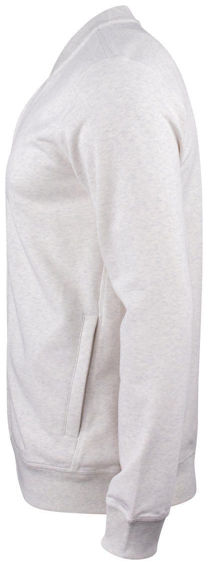Clique Premium Organic Cotton Men's Zip Sweatshirt | Full Zip Sweater | 5 Colours | XS-3XL