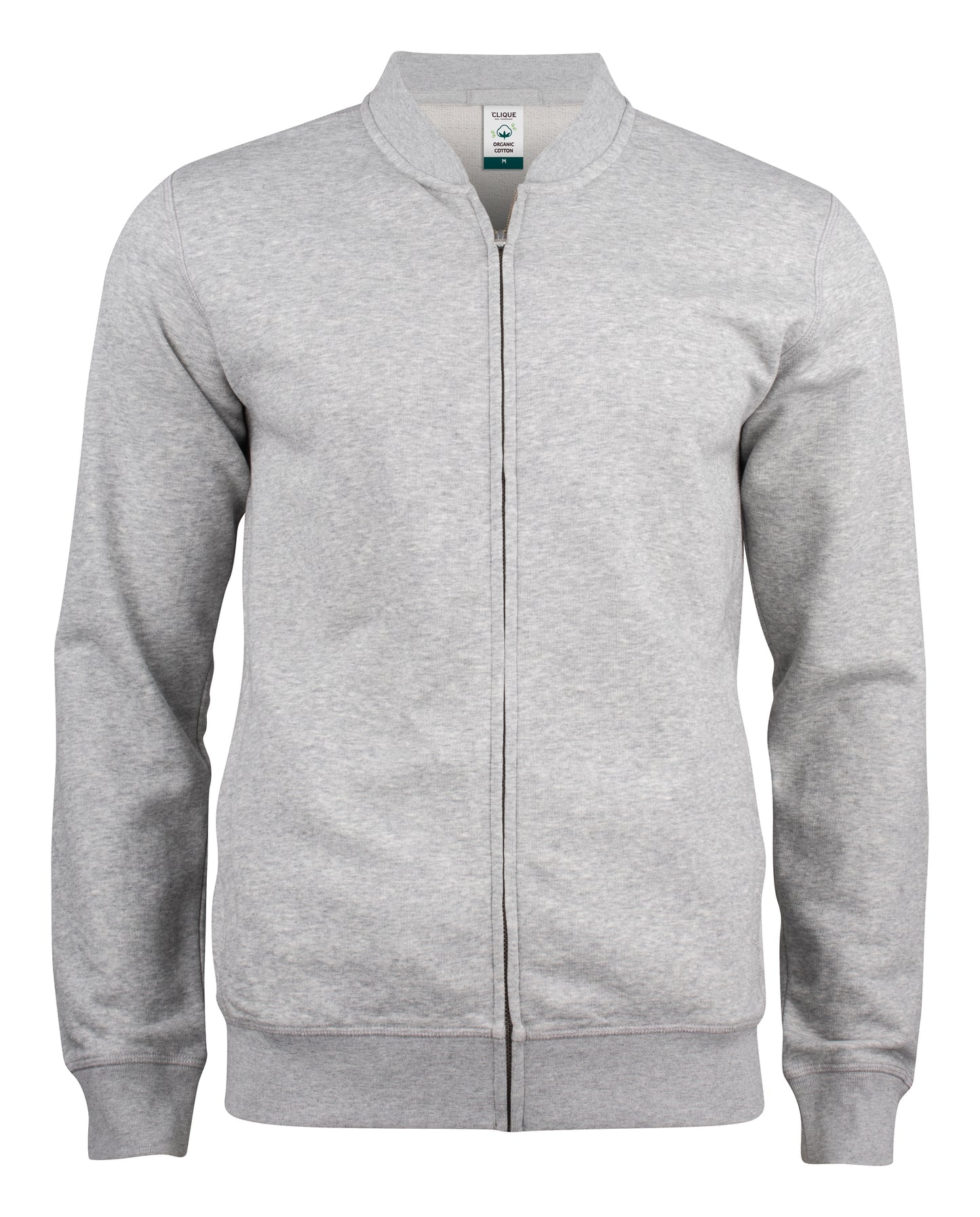 Clique Premium Organic Cotton Men's Zip Sweatshirt | Full Zip Sweater | 5 Colours | XS-3XL