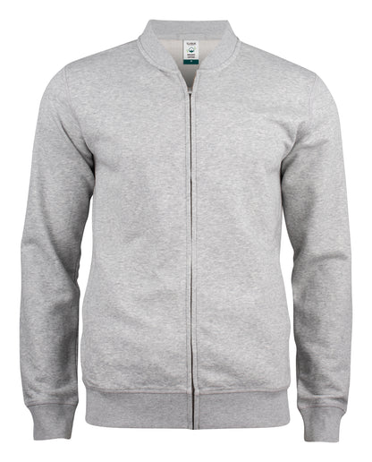 Clique Premium Organic Cotton Men's Zip Sweatshirt | Full Zip Sweater | 5 Colours | XS-3XL