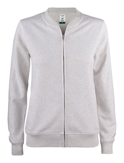 Clique Premium Organic Cotton Ladies Zip Sweatshirt | Full Zip Sweater | 5 Colours | XS-2XL