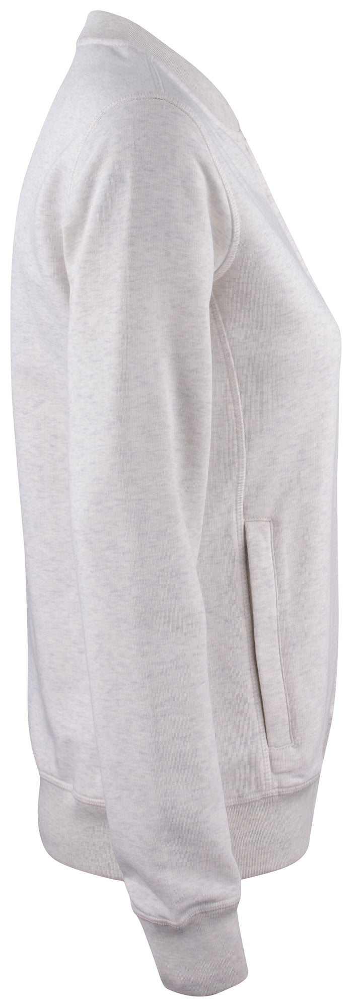 Clique Premium Organic Cotton Ladies Zip Sweatshirt | Full Zip Sweater | 5 Colours | XS-2XL