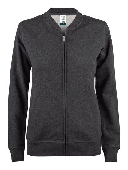 Clique Premium Organic Cotton Ladies Zip Sweatshirt | Full Zip Sweater | 5 Colours | XS-2XL