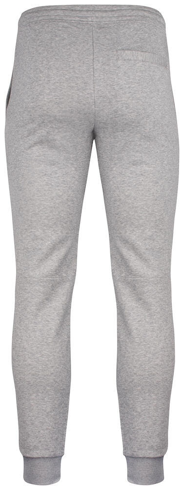Clique Premium Organic Cotton Mens Joggers | CVC French Terry Lounge Wear | 3 Colours | XS-3XL - Trousers - Logo Free Clothing