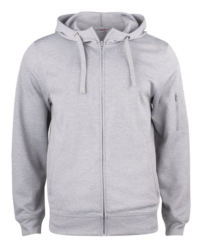 Clique Basic Active Men's Zip-Up Hoodie | Medium Weight Hooded Jacket | 5 Colours | XS-3XL
