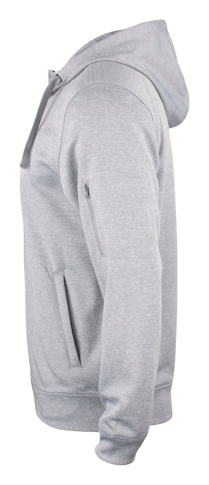 Clique Basic Active Men's Zip-Up Hoodie | Medium Weight Hooded Jacket | 5 Colours | XS-3XL