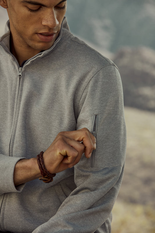 Clique Basic Active Zip Sweatshirt | Unisex Activewear | Spun Dyed | 5 Colours | XS-4XL