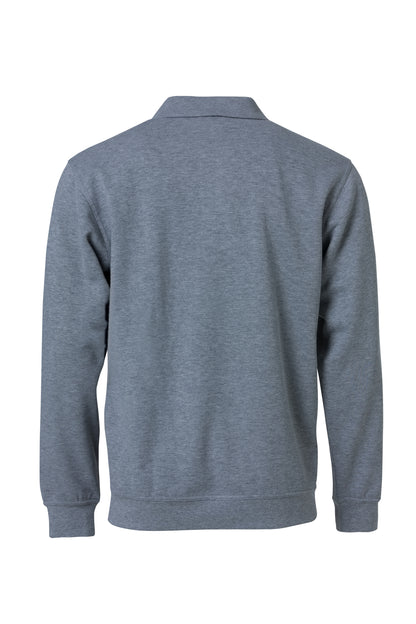 Clique Basic Polo Sweatshirt | Unisex Polo Collar Sweater | Durable | Soft | 4 Colours | XS-3XL