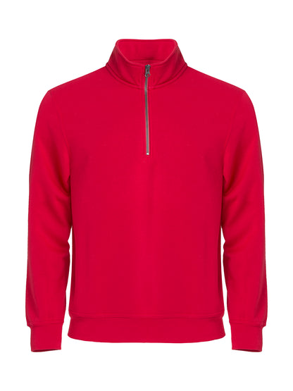 Clique Basic Half Zip Sweatshirt | Unisex Half-Zip Sweater | Durable | Soft | 14 Colours | XS-5XL