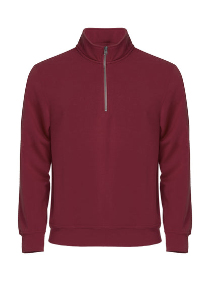 Clique Basic Half Zip Sweatshirt | Unisex Half-Zip Sweater | Durable | Soft | 14 Colours | XS-5XL