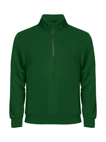 Clique Basic Half Zip Sweatshirt | Unisex Half-Zip Sweater | Durable | Soft | 14 Colours | XS-5XL